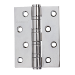 Петля Archie латунная универсальная A010-C 100*70*3-4BB-1HH белый никель