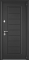 Входная дверь Delta-100 MP Темно-серый букле графит VDM-2 / Бетон известковый D28