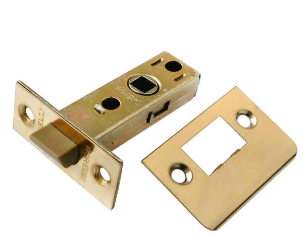 Защелка межкомнатная MORELLI L6-45 PG, цвет — золото
