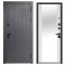 Входная дверь Luxor 2МДФ Вертикаль Зеркало
