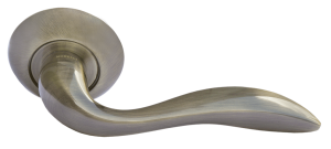 Ручка дверная MORELLI MH-05 AB «ЛЬВИНАЯ ЛАПА», цвет — античная бронза