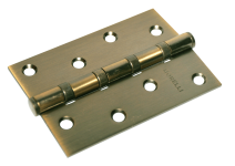 Петля MORELLI стальная универсальная MS 100X70X2.5-4BB COF, цвет — кофе