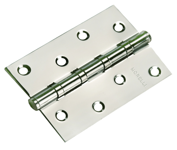 Петля MORELLI стальная универсальная MS 100X70X2.5-4BB SC, цвет — матовый хром
