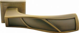 Ручка дверная MORELLI MH-33 COF-S «КРЫЛЬЯ», цвет — кофе