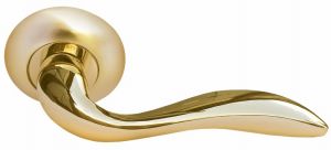 Ручка дверная MORELLI MH-05 GP «ЛЬВИНАЯ ЛАПА», цвет — золото
