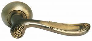 Ручка дверная MORELLI MH-22 COF «GIUSEPPE», цвет — кофе