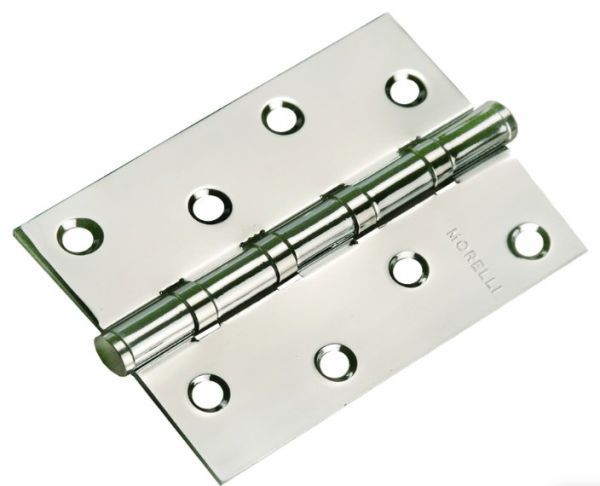Петля MORELLI стальная универсальная MS 100X70X2.5-4BB PC, цвет — хром