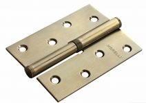 Петля MORELLI стальная разъёмная MSD 100X70X2.5 AB L/R, цвет — античная бронза