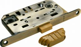 Защелка магнитная сантехническая MORELLI M1895 AB, цвет — античная бронза