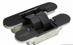 Скрытые петли MORELLI с 3-D регулировкой HH-1 B, цвет — черный